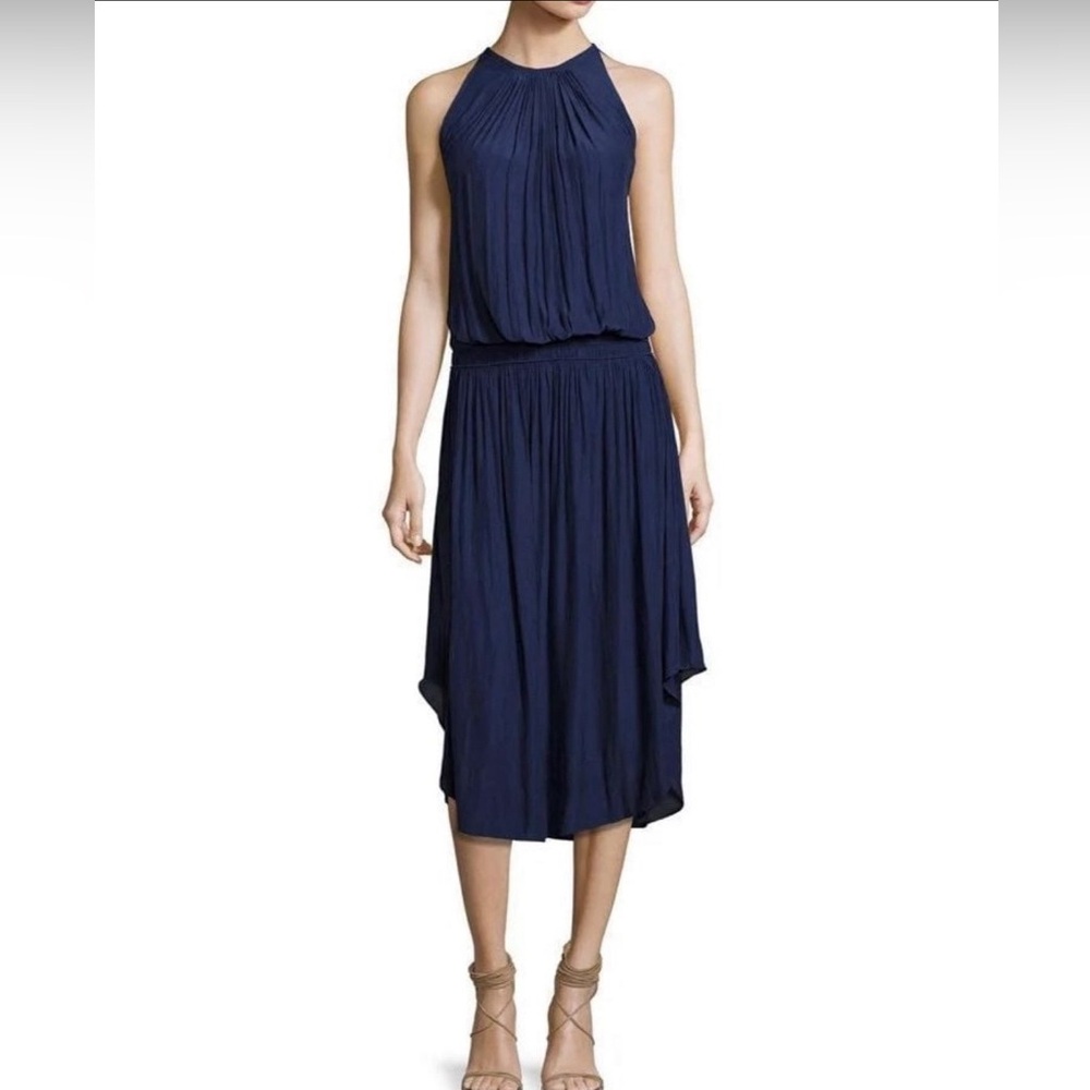 Ramy Brook Dress Ramy Brook Blue Midi "Audrey" Dress (M)